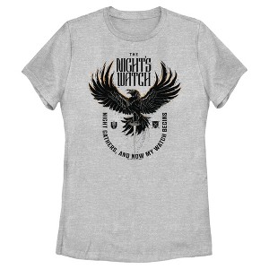 Women's Game of Thrones The Night's Watch Crow T-Shirt - 1 of 4