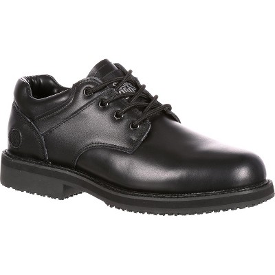 Men's SlipGrips Slip Resistant Work Oxford, SG4290, Black