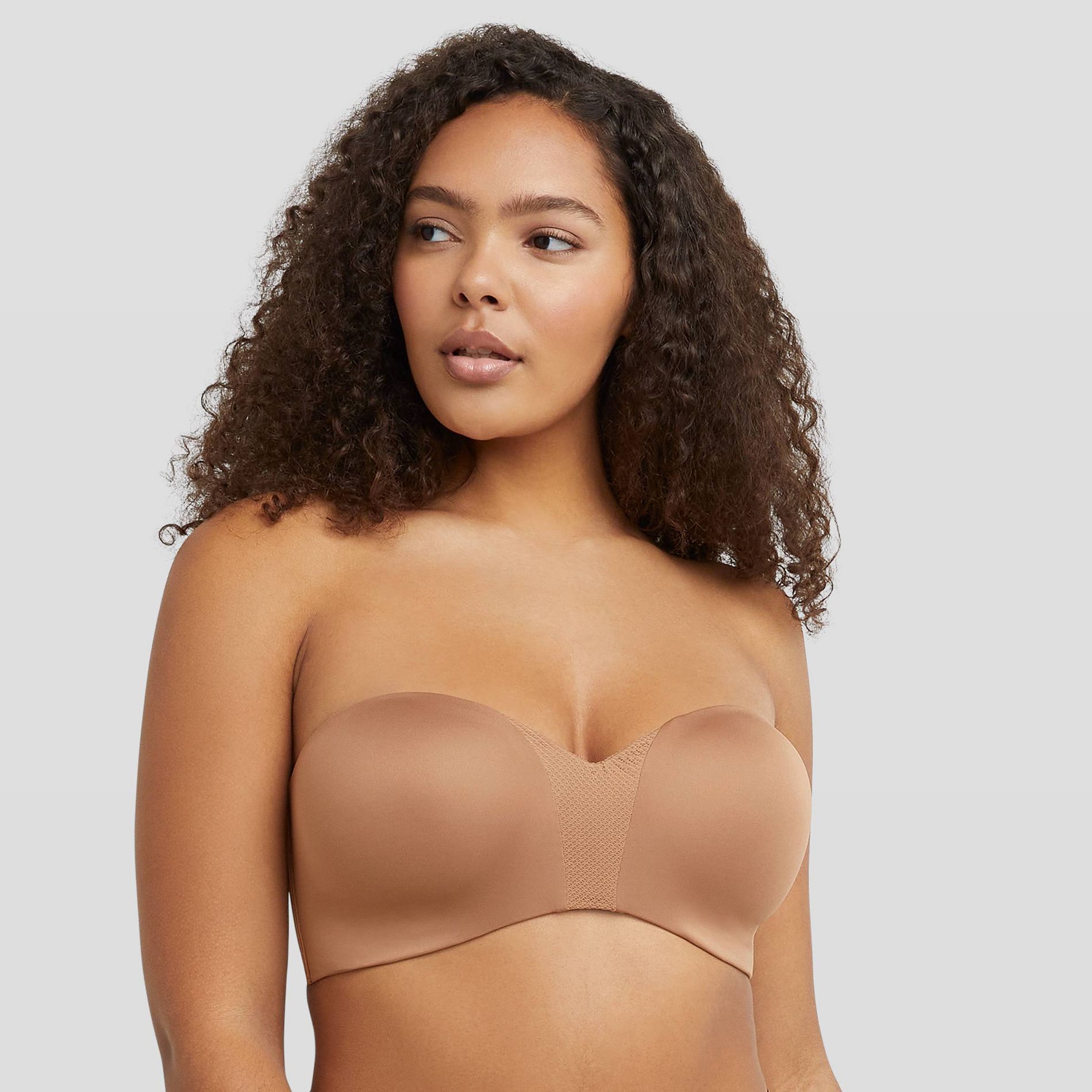 Maidenform Self Expressions Women's Wireless Strapless Bra SE0015 - Chestnut 34A