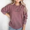 Simply Sage Market Embroidered Just A Cozy Goose Sweatshirt - 3 of 4