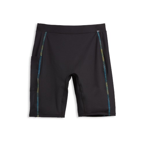 Tomboyx Swim 9 Shorts, Quick Dry Bathing Suit Athletic Sports Bottom  Mid-rise Trunks, Bike Short Style, Plus Size Inclusive (xs-6x) Black Ombre  2x : Target