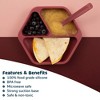 Tiny Twinkle Silicone Suction Divided Plate Baby/Toddler Dish for Independent Eating - 3 of 4