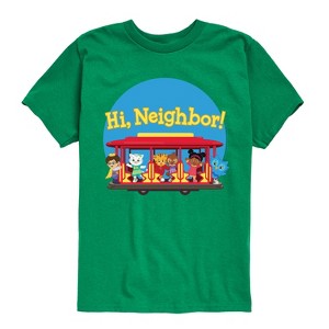 Boys' - Daniel Tiger - Group Hi Neighbor Short Sleeve Graphic T-Shirt - 1 of 4