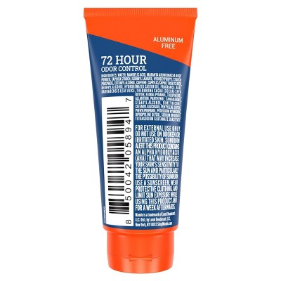 Mando Whole Body Men's Invisible Cream Deodorant Pro-Sport - Trial Size - Aluminum-Free 0.5oz: Non-Toxic, Vegan, Citrus Scent