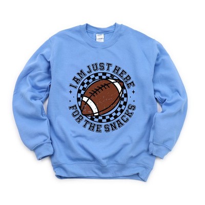 Simply Sage Market Women's Graphic Sweatshirt I Am Just Here For The Snacks