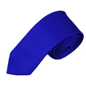 Boy's Solid Color 2.75 Inch Wide And 48 Inch Long Neckties - 1 of 4
