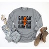 Simply Sage Market Women's Game Day Stacked Lightning Bolt Long Sleeve Garment Dyed Tee - 3 of 4
