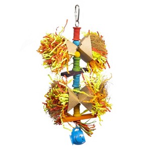 Prevue Pet Products Party Popper - Playfuls Preen & Pacify Bird Toy 60249 - 1 of 3