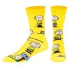 Crazy Socks, Charlie Brown, Funny Novelty Socks, Large - 2 of 4