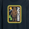 Men's - Instant Message - Montana Bear Badge Long Sleeve Graphic T-Shirt - 2 of 4
