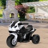 Costway Kids Ride On Motorcycle  6V Battery Powered Electric Toy 3 Wheels - 2 of 4