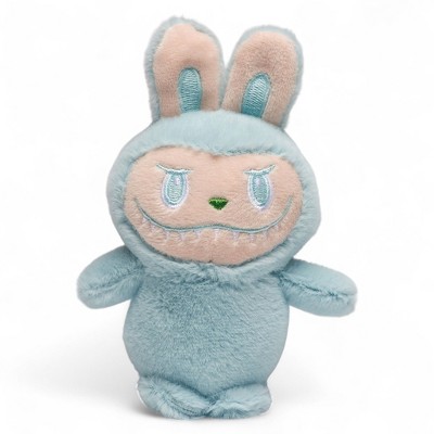 Mochi Monster Plush Keychain Charm – Cute Collectible Bunny Monster Toy in Green, Lilac, Pink, or Tan – Soft Stuffed Animal Bag Clip for Kids & Adults