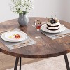Dining Table Set for 2, Kitchen Table & Chair Sets for 2, Round Kitchen Table for Small Space, Apartment, Breakfast Nook - 2 of 4