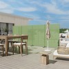 Lirago 72 in. Galvanized Metal Outdoor Privacy Screens Garden Outdoor Fence Green - 2 of 4