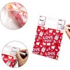 Joyfy 36/48 Pcs Valentine’s Day Gift Bag with Handles, Candy Bags for Kids Party Favor, Classroom Exchange Gift Bags - 3 of 4