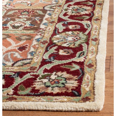 Heritage Multi-Color Hand-Tufted Wool 5' x 8' Area Rug
