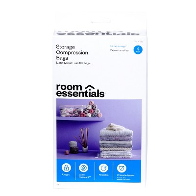4 Compression Bags Combo Clear - Room Essentials™