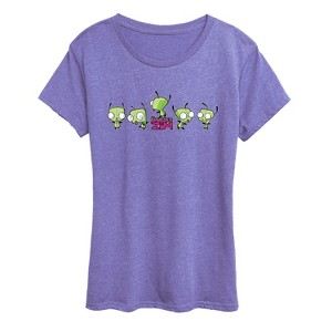 Women's - Invader Zim - Dancing Gir Short Sleeve Graphic T-Shirt - 1 of 3