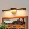 LLHZSY 23 7/10" Modern LED Dimmable Picture Light Brass Wall Sconce Light - 2 of 4