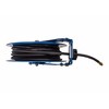 RapidAir 3/8 Inch by 50 Feet Dual Arm Auto Rewind Alloy Steel Hose Reel, Blue - 3 of 4