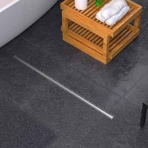 Slot Linear Drain - Brushed - 36 Inches - 1 of 4