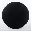 Sapphtopaz Tulip Dining Table Kitchen Table Round Dining Table Tulip-style Bar Table with Pedestal Base for Kitchen, Small Spaces, Black - 3 of 4