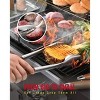 Itopfox Heavy-Duty Heat-Treated Ash Wood BBQ Grilling Tools Set with Extra-Thick Stainless Steel Spatula, Fork & Tongs for Grill Enthusiasts - 4 of 4