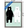 Trends International Andy Westface - Bears Gray Framed Wall Poster Prints - 3 of 4