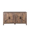 NicBex Modern TV Stand with 4 Doors and 4 open shelves Entertainment Center Media Console for Living Room - 3 of 4
