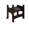 Home Imports Emporium Kids Kitchen Step Stool with Handles in Espresso - 4 of 4