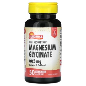 Magnesium Glycinate | 50 Capsules | by Sundance - 1 of 2