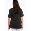 ellos Plus Size V-Neck A-Line Tunic - 3 of 4