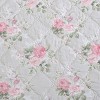 Laura Ashley Melany Rose Print Quilt Set Pink - 4 of 4