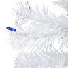 Northlight 2' Pre-lit White Iridescent Pine Artificial Christmas Tree - Blue Lights - 2 of 4