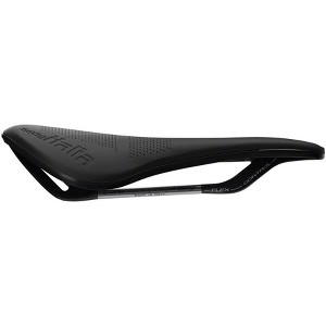 Selle Italia Boost EVO Superflow Saddle - Black 145mm Width Chromoly Rails - 1 of 1
