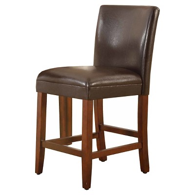 target leather bar stools