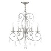 Livex Lighting Donatella 5 - Light Chandelier in  Brushed Nickel - 2 of 4