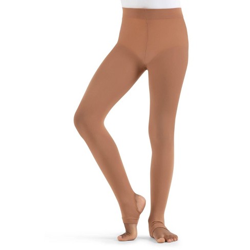 Hunter Green Opaque Stretchy Soft Leotard Tights