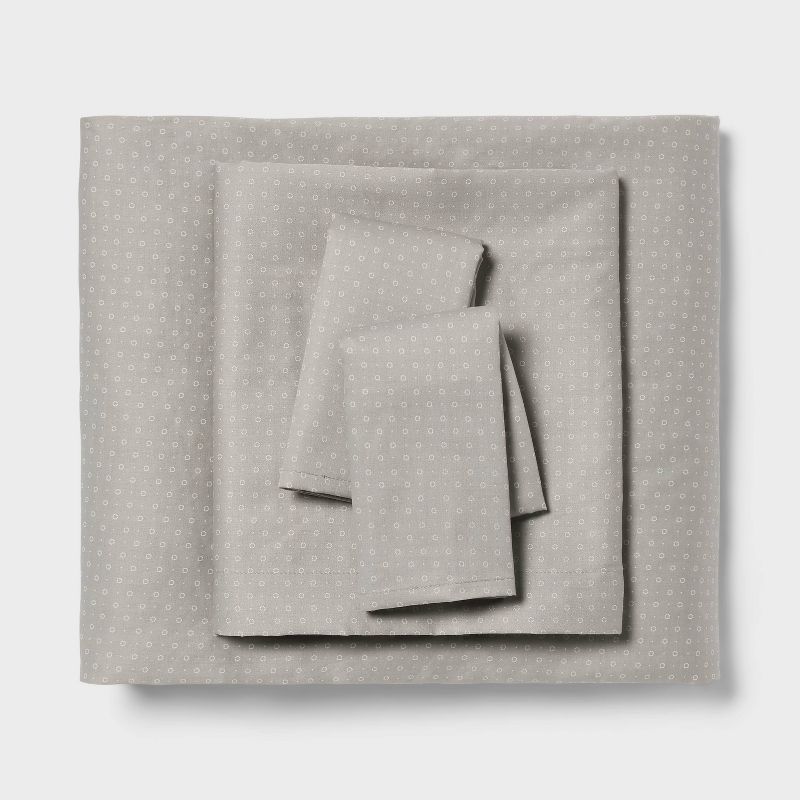 Cotton Blend Sateen Sheet Set - Room Essentials™, 1 of 6