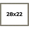 PosterPalooza | 28x22 Wood Antique Frame with UV Acrylic, 4 Finishes: Bronze, Gold, Silver, and Black - 2 of 4