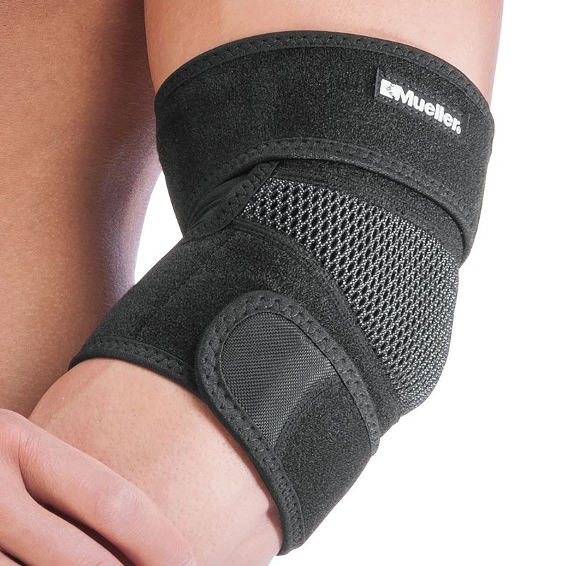 Mueller Sports Medicine Adjustable Elbow Support - Black, 2 of 3