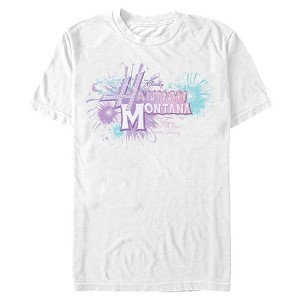 Mens Hannah Montana Floral Logo T Shirt - 1 of 4