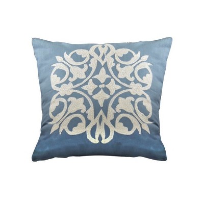 Split P Tangier Medallion Embroidered Pillow Cover 18"