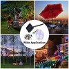 Yescom 40Ft Solar 120LED Canopy String Light 8 Mode RGB Party Outdoor Garden Patio Umbrella Decor with Clip, Multicolor Multicolored - 3 of 4
