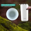 The Clean Hydration Co Insulated Tumbler with Ceramic Interior and Lid, Double Wall Design for Hot and Cold Drinks, Blue - 4 of 4