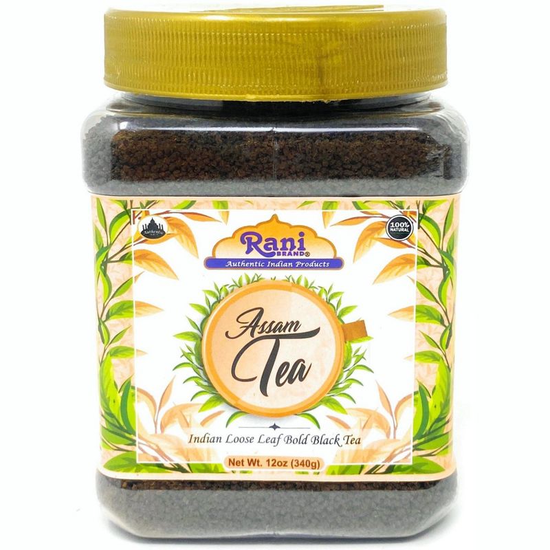 Assam Tea (Indian Loose Leaf Bold Black Tea) - 12oz (340g) - Rani Brand Authentic Indian Products, 1 of 8