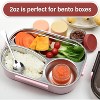 6-Pack 2 oz Glass Dressing Containers To Go Sauce Cups with Lids, Mini Condiment Dip Jars - 3 of 4