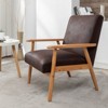 RISOKEYS 25 In Accent Chair - Wide Classic Mid-Century Modern Armchair - Stylish & Easy to Use, Perfect for Living Room & Bedroom - 4 of 4