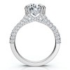 Pompeii3 Certified 2 3/4Ct Diamond Engagement Ring 14k Gold Lab Created - 2 of 4