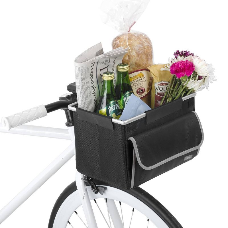 Delta Cycle Luxe Front Bike Basket - Black, 2 of 7